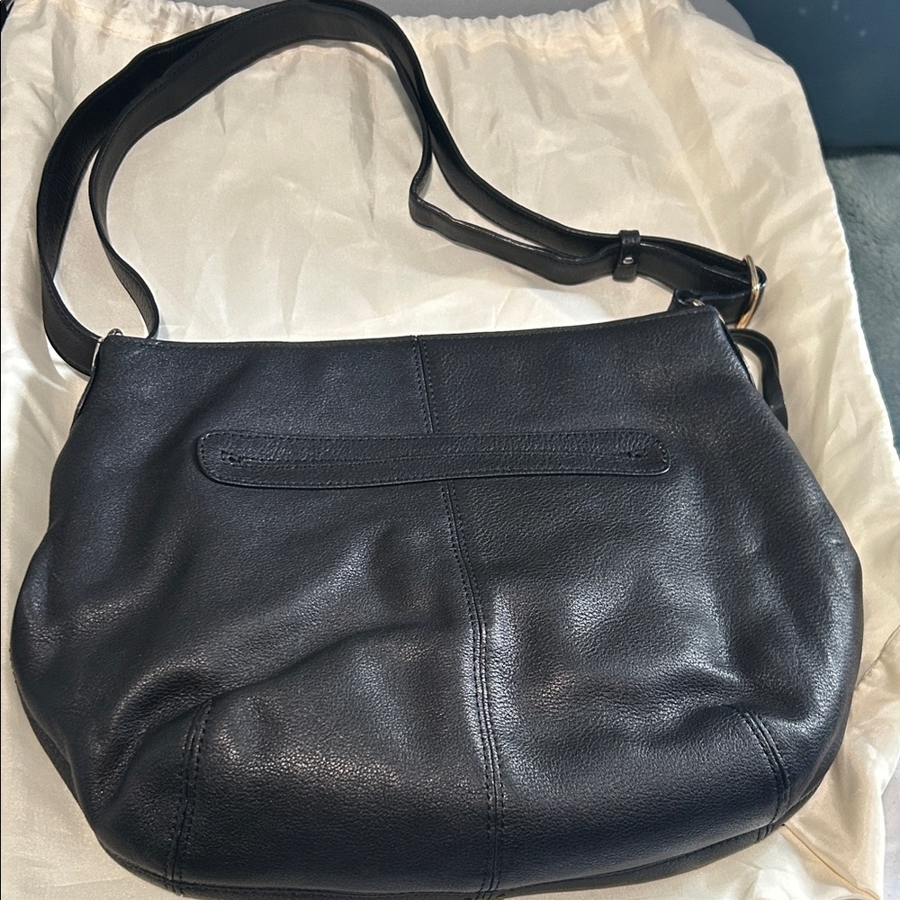 Brighton Black Leather Women's Bag - Picture 5 of 14